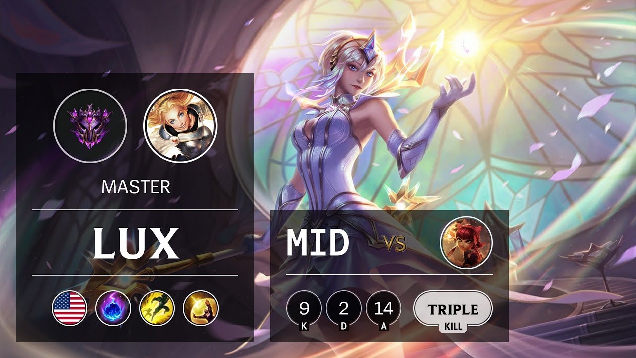 Lux Mid vs Annie - NA Master Patch 9.12