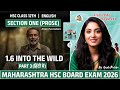 Into The Wild | Class 12 English | Maharashtra HSC Board 2026 | Chapter 1.6 | Part 3 (in Hindi)