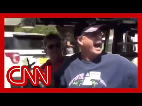 Trump retweets then deletes video of man yelling ‘white power’