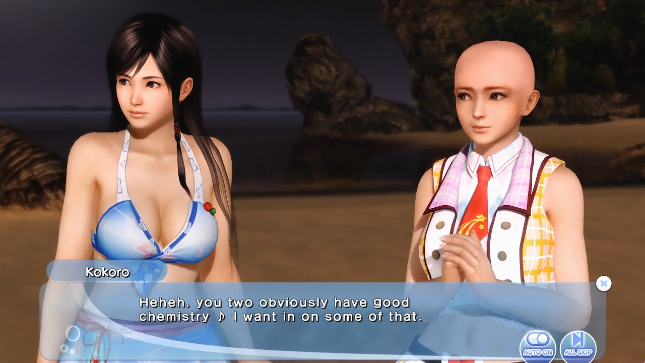 DOAXVV Bald Girls Mod - You're Both Idols ♥ (Adult Flower Viewing Party event episode 04)