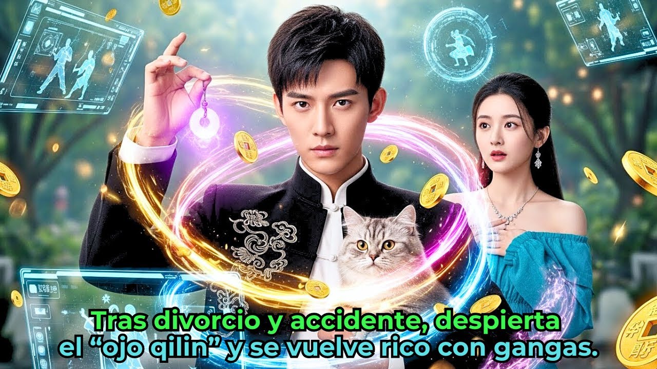 Tras divorcio y accidente, despierta el “ojo qilin” y se vuelve rico con gangas.