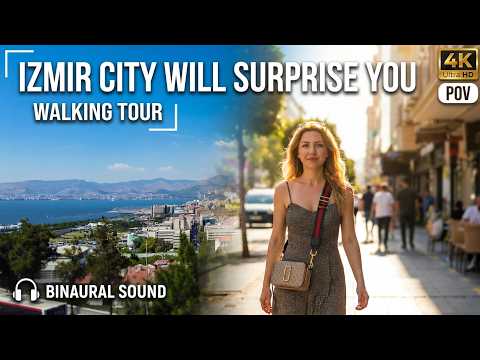 Izmir, Türkei | İzmir | Stadtrundgang 4K