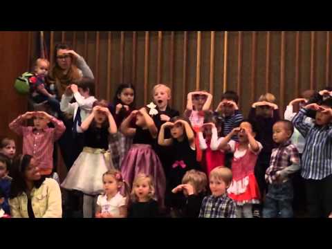 Children of Harmony Montessori School's River Room sing "In