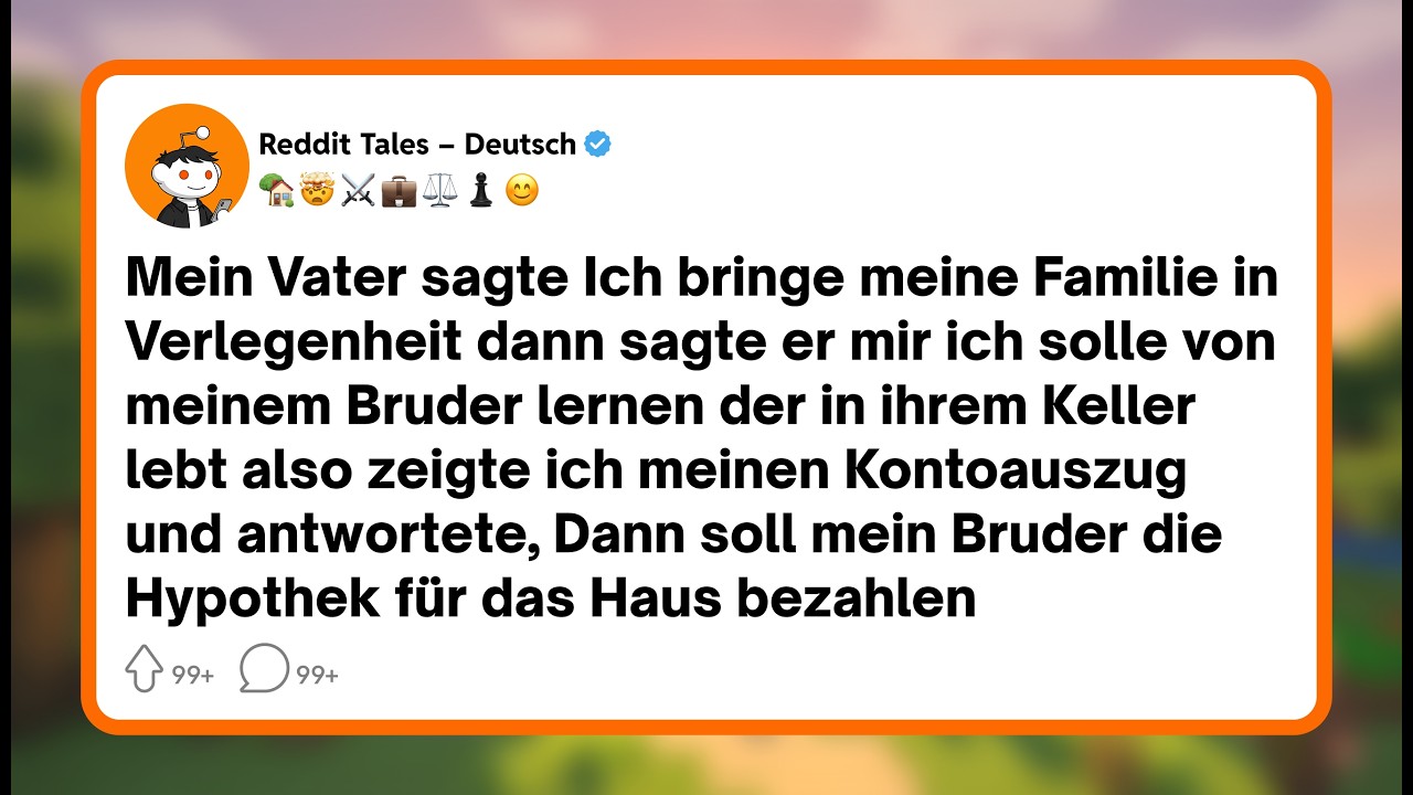 „Hör auf, diese Familie in Verlegenheit zu bringen, und lern von deinem Bruder.“ Das sagte mein Vater am Sonntag beim Sauerbraten, während Markus mit seinem nagelneuen Firmenwagen prahlte. Ich bin...