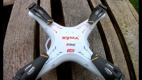 Syma X5 C Folding Props MOD Flight Test Review