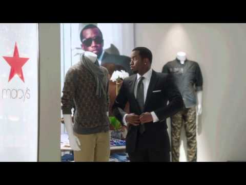 Outtakes of Sean "Diddy" Combs from the Macy's Holiday Commercial "Sean John" [User Submitted]