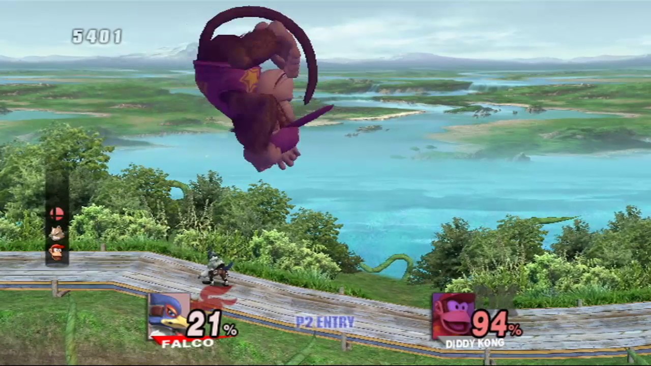 Super Smash Bros. Brawl (The Subspace Emissary) Boss # 12: Giant Subspace Diddy Kong