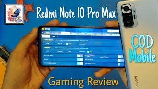 Redmi Note 10 Pro Max Call of Duty Mobile Gaming Review & Graphics Settings | COD Mobile RedmiNote10
