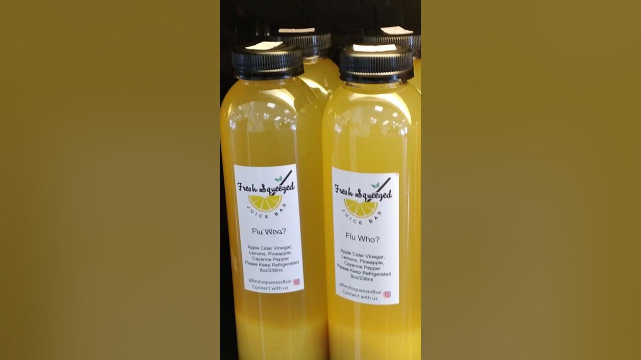 FRESH SQUEEZED JUICE BAR YouTube