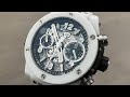 Hublot Big Bang Unico White Ceramic 42mm 441.HX.1171.RX  Hublot Watch Review