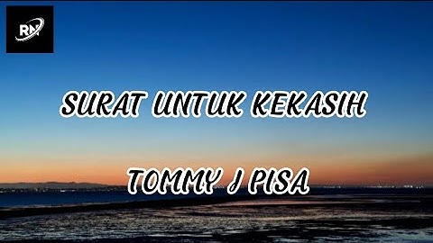 SURAT UNTUK KEKASIH - TOMMY J PISA - COVER BY ANDRE MASTIJAN