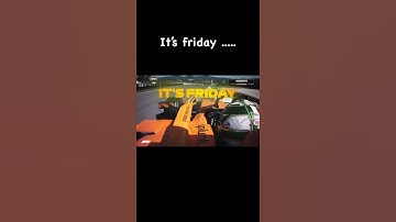 Thumbnail of Lando Norris " It's Friday Then...Its saturday sunday what!!!" #shorts