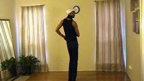 Jay Stylz From Dallas showing  Inside Leg Circles for Salsa! salsa dallas lessons classes Bachata