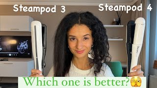 L’Oréal Steampod 4 vs Steampod 3 | Shocking Battle between 2 gigants| Tested on thick curly hair