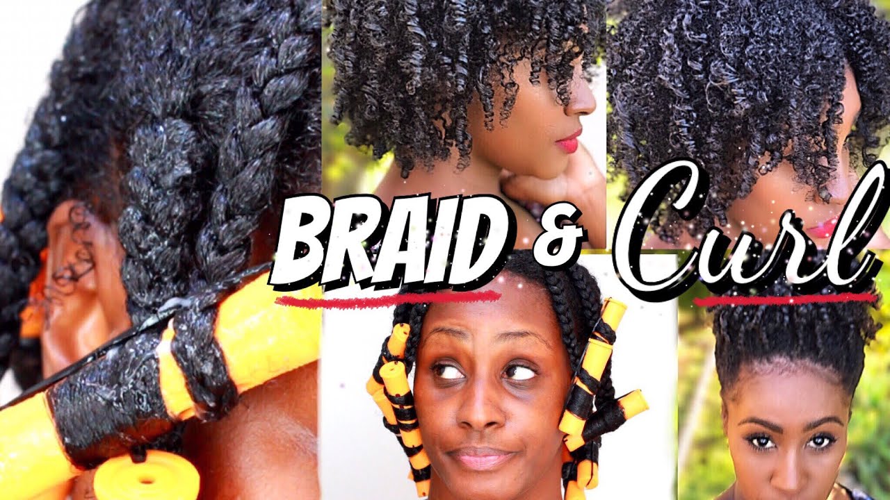 Natural Hair Braid Curl Video Black Hair Information