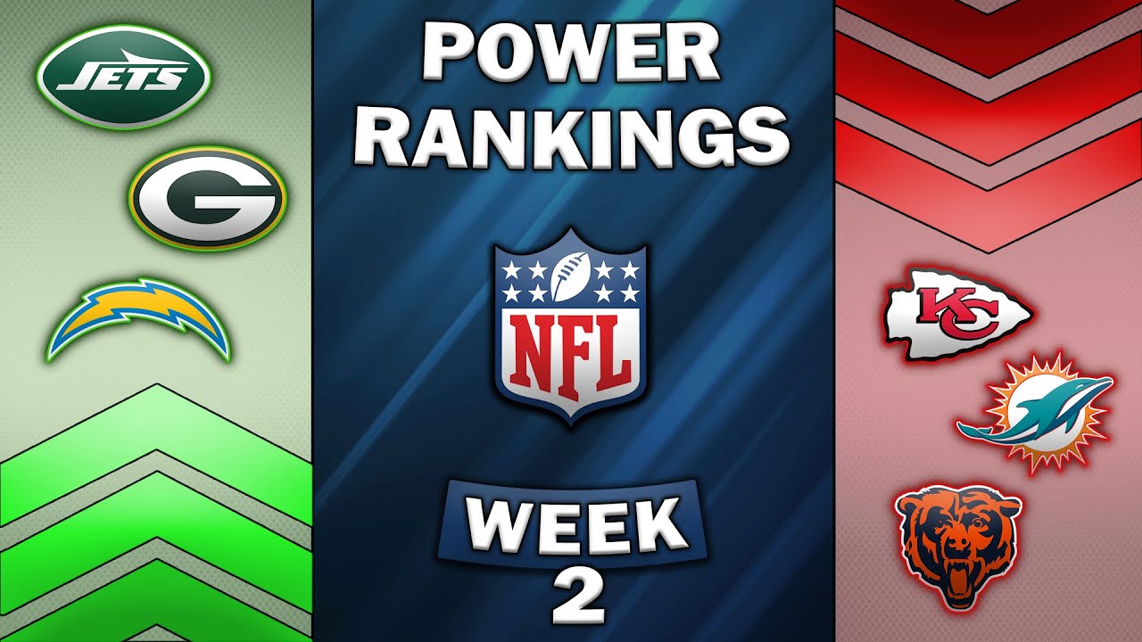 Week 2 NFL Power Rankings! | What Actually Matters From One Week of Real Football