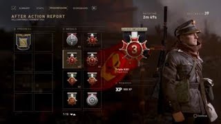 Call of Duty®: WWII kill confirmed shipment 1944 win 65 to 17 28 & 2 4 confirms mega kill