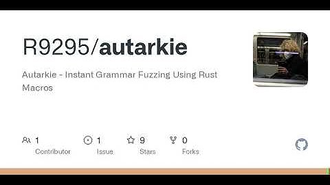 GitHub - R9295/autarkie: Autarkie - Instant Grammar Fuzzing Using Rust Macros