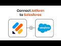 How to connect Jotform to Salesforce - Easy Integration