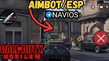 COD mobile HACK/MOD menu IOS & Android = Unlimited  AIMBOT, ESP & More !