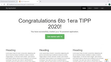 Yii 2 0 - 2do videoconf.: Estructura de Yii