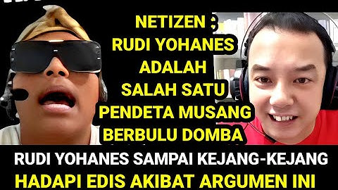 Rudi Yohanes Sampai Kejang-kejang Di Skakmat Edis TV Dengan Stetmen ini
