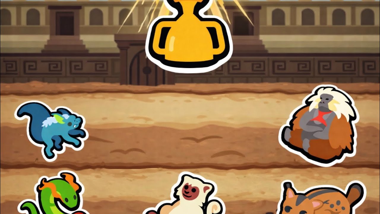 Um time bem.... Diferente —┊🐢 Super Auto Pets 