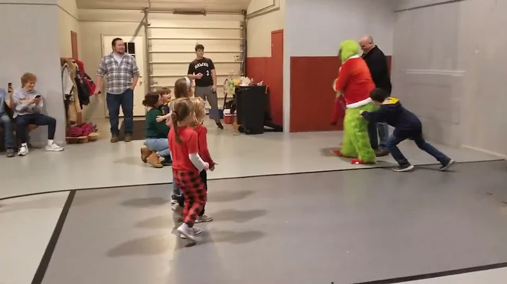 The Grinch crashed the Jones Christmas Party Decem...