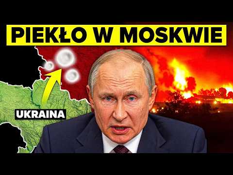 Moskwa w ogniu! Ukraińskie drony bezlitośnie atakują stolicę