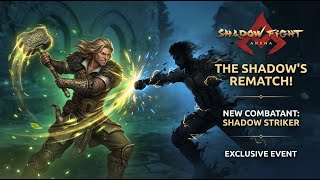 The SHADOW Strikes Back! ⚡️ Exclusive Shadow Fight Arena Rematch (New Combatant Revealed) #live