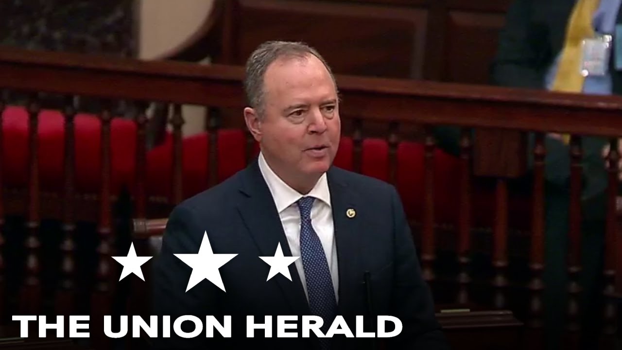 Сенатор Шифф выступил с речью по поводу резолюции о военных полномочиях Венесуэлы.