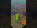 Big One vs Small Six #3d #animation #water  #physics #blender #satisfying #shorts