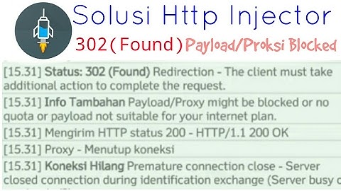 Cara Mengatasi HTTP INJECTOR Error 302(FOUND) - Payload/Proxy Blocked