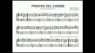 Pirates of Caribbean piano song | Easy piano | Learn how to play Pirates of Caribbean