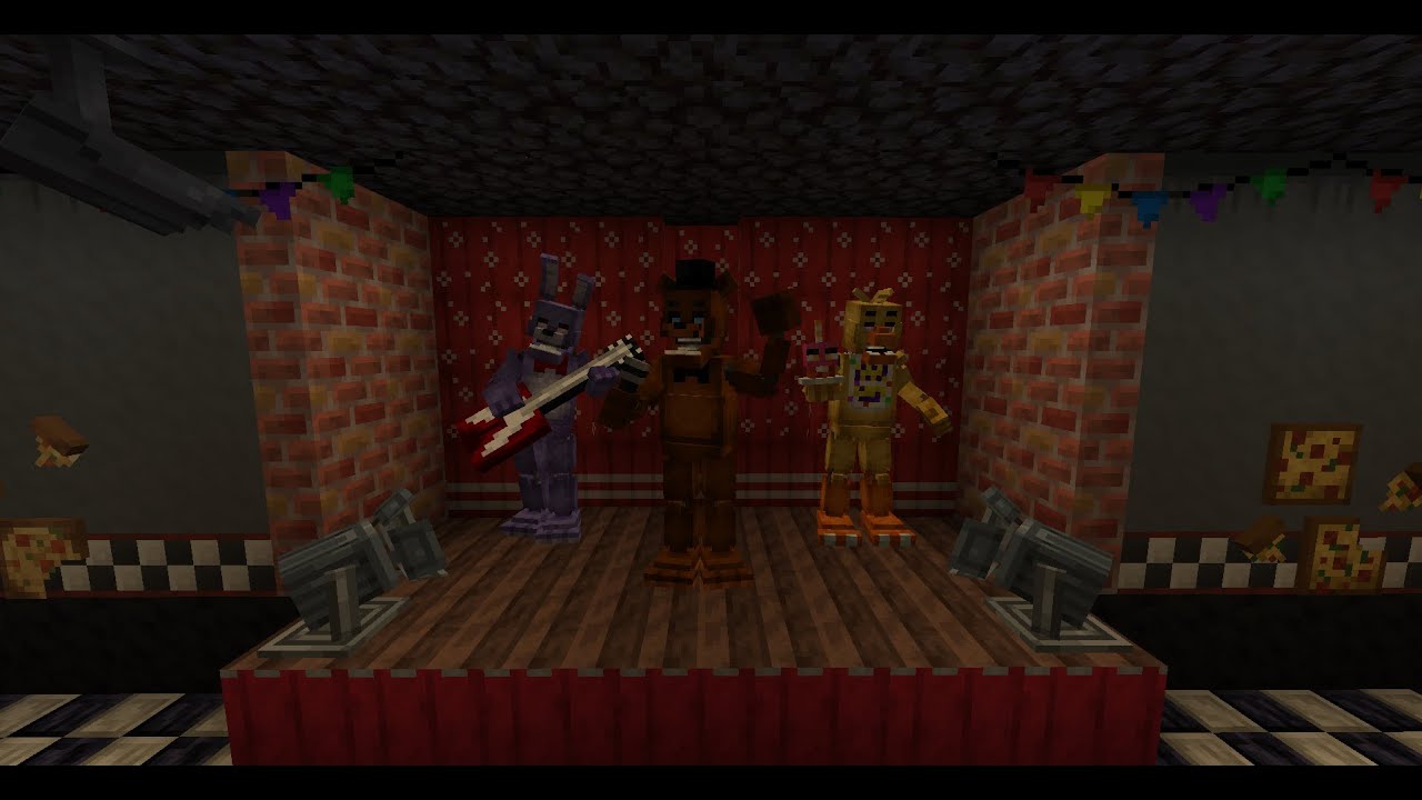 Minecraft + Fnaf 1 ma migliore 