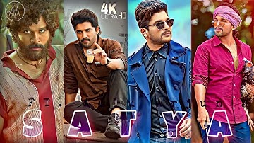 SATYA - ALLU ARJUN STATUS VIDEO | WHATSAPP EFX STATUS | SATYA-DIVINE SONG EDIT