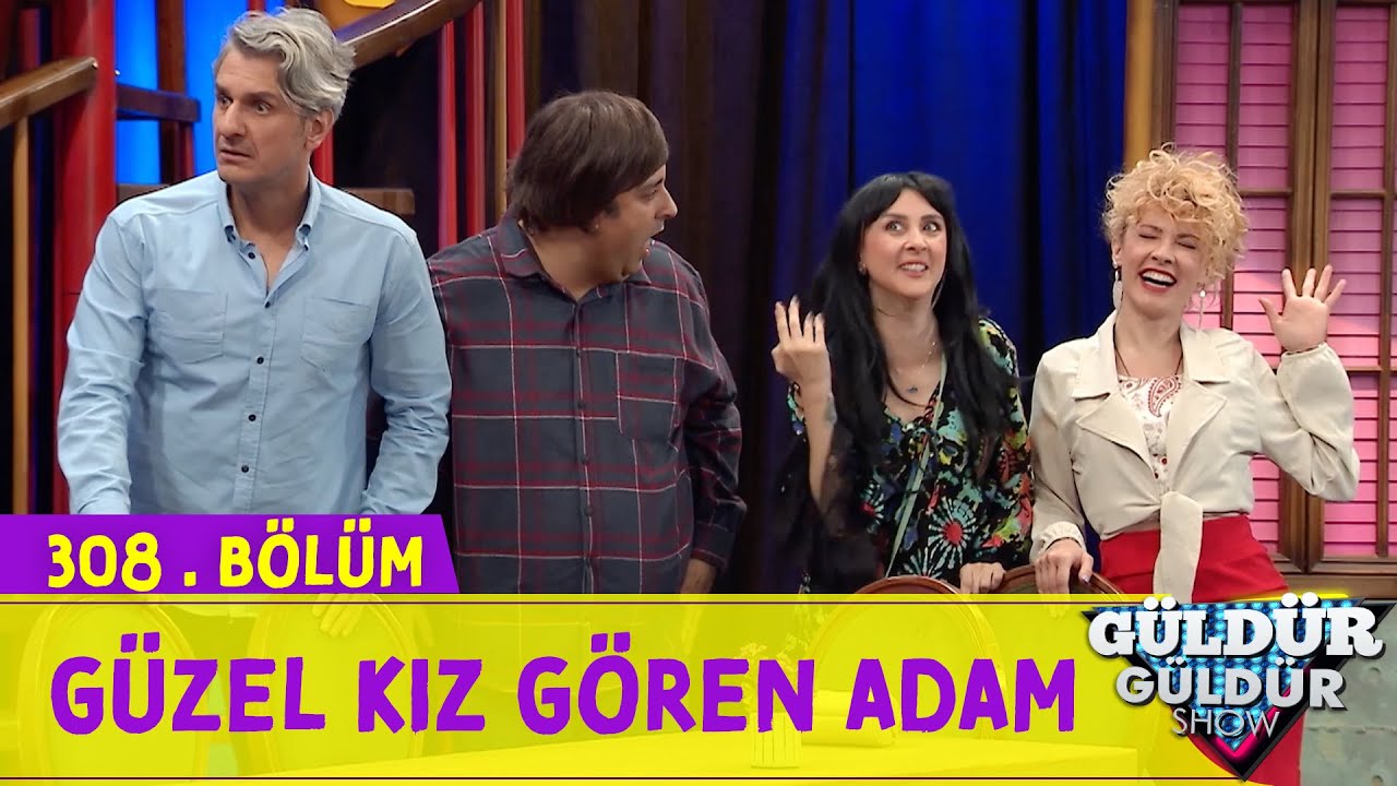 ⁣Güzel Kız Gören Adam - 308.Bölüm (Güldür Güldür Show)