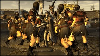 How Many Legionary Recruits Does It Take To Kill An NCR Veteran Ranger? | Fallout New Vegas NPC Wars