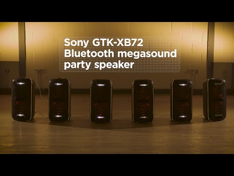 Sony GTK-XB72 Bluetooth Megasound Party Speaker | Featured Tech | Currys PC World