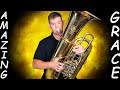 😲😲 DREAM TUBA HIGH RANGE &amp; TONE!!! Amazing Grace, Play Along!