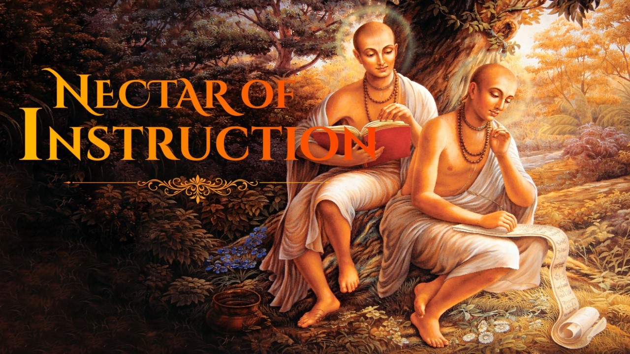 Nectar of Instruction: Controlling Speech, Mind, and the Senses in Bhakti | HH Krishna Kshetra Swami