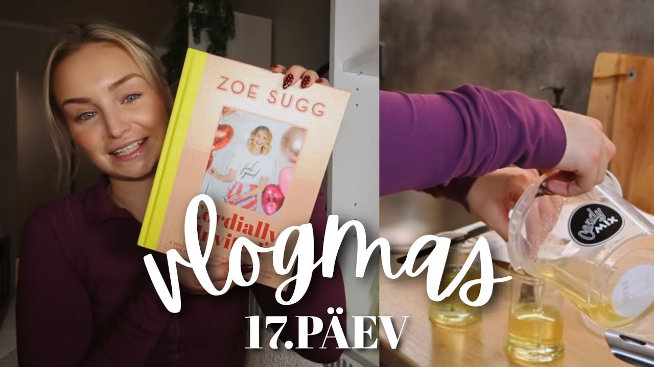 VLOGMAS #17 | Teen küünlaid, jõululuuletused & parfüümid🕯️📖🍊