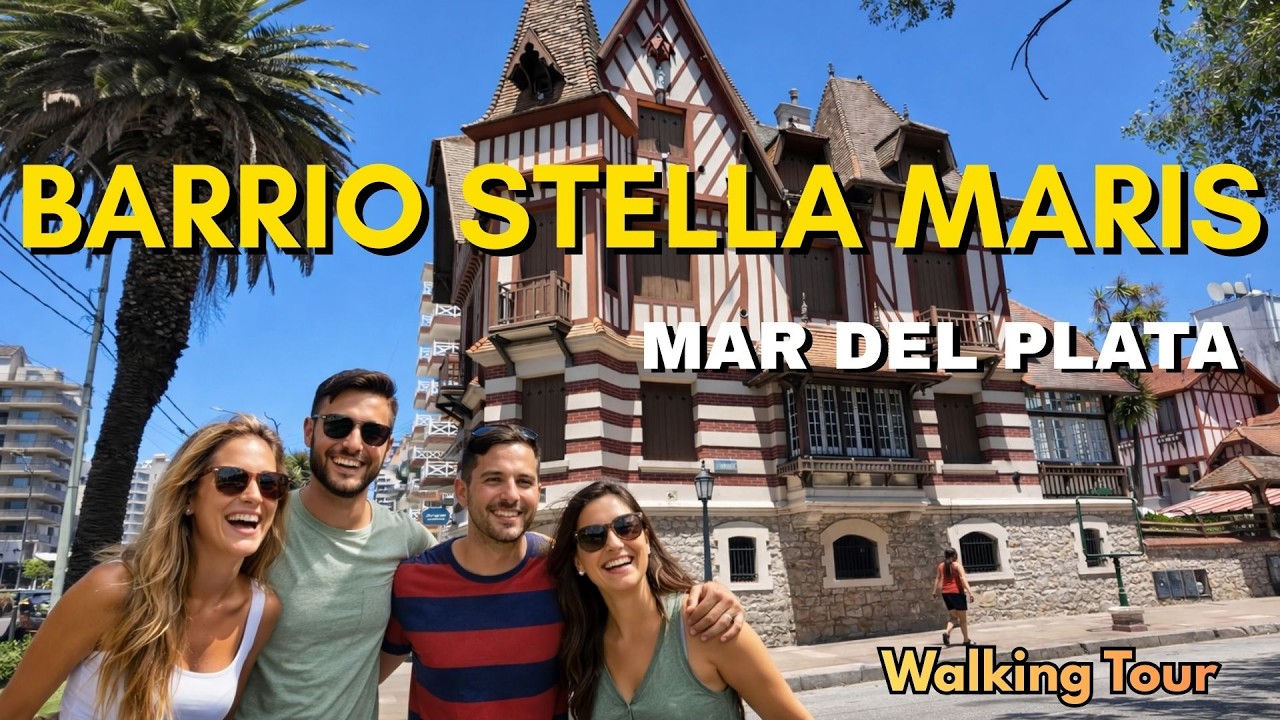 LOMA STELLA MARIS en Mar del Plata 🏡 | Walking Tour por un BARRIO Único