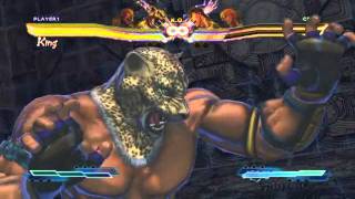 King's Super Art and Cross Assault in Street Fighter X Tekken