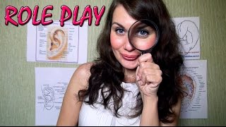 АСМР Осмотр Ушек / ASMR Relaxing Whisper Role Play