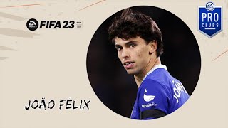 FIFA 23 Pro Club Face Creations - João Félix - Pro Club Look alike