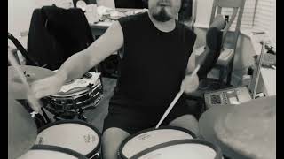 Franco Colasuonno - Silk Sonic Intro + Fly As Me - Bruno Mars - Funk Groove Drums Practice