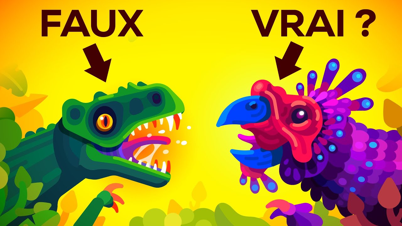 ⁣À quoi ressemblaient VRAIMENT les dinosaures ?