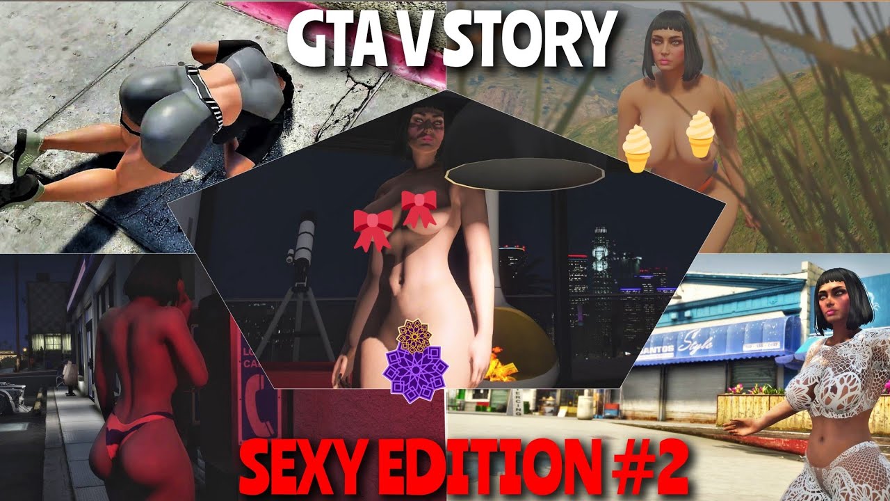 GTA V Story Sexy Edition #2 - nude mods (+NVE and REDUX graphics mod)