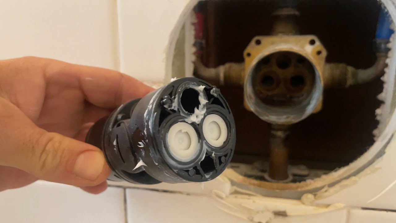 Shower pressure balance cartridge replacement youtube